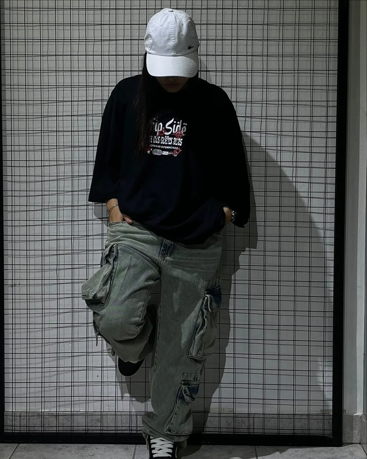 Calça cargo verde
