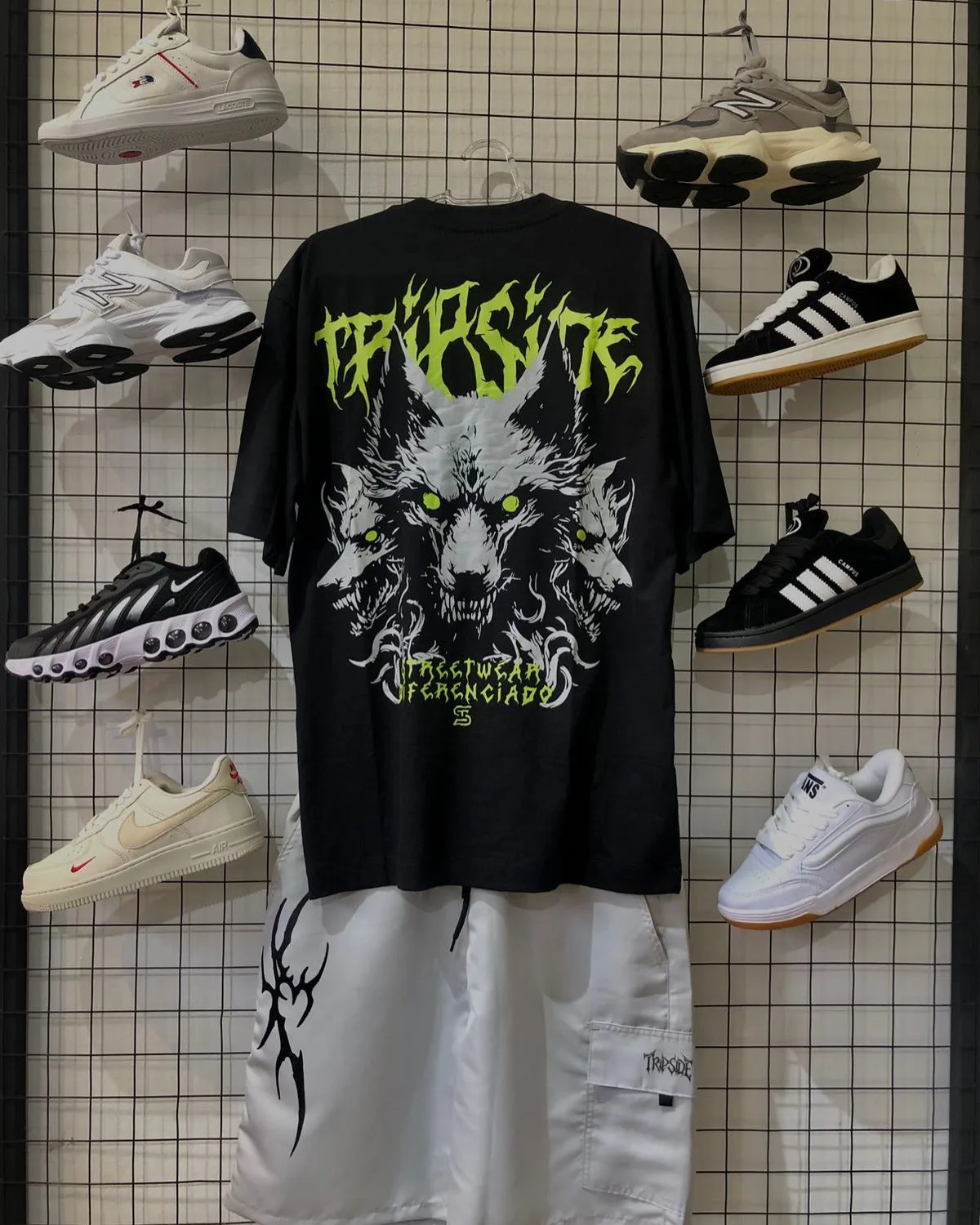 Camiseta Trip Side lobo