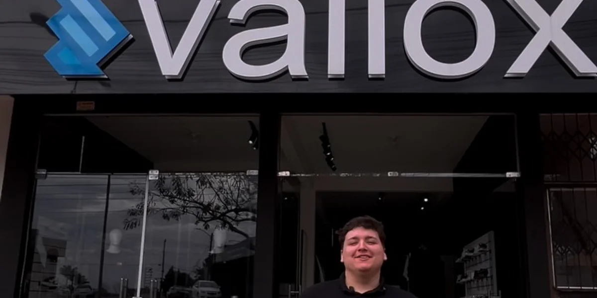 A fachada da Vallox Três Passos
